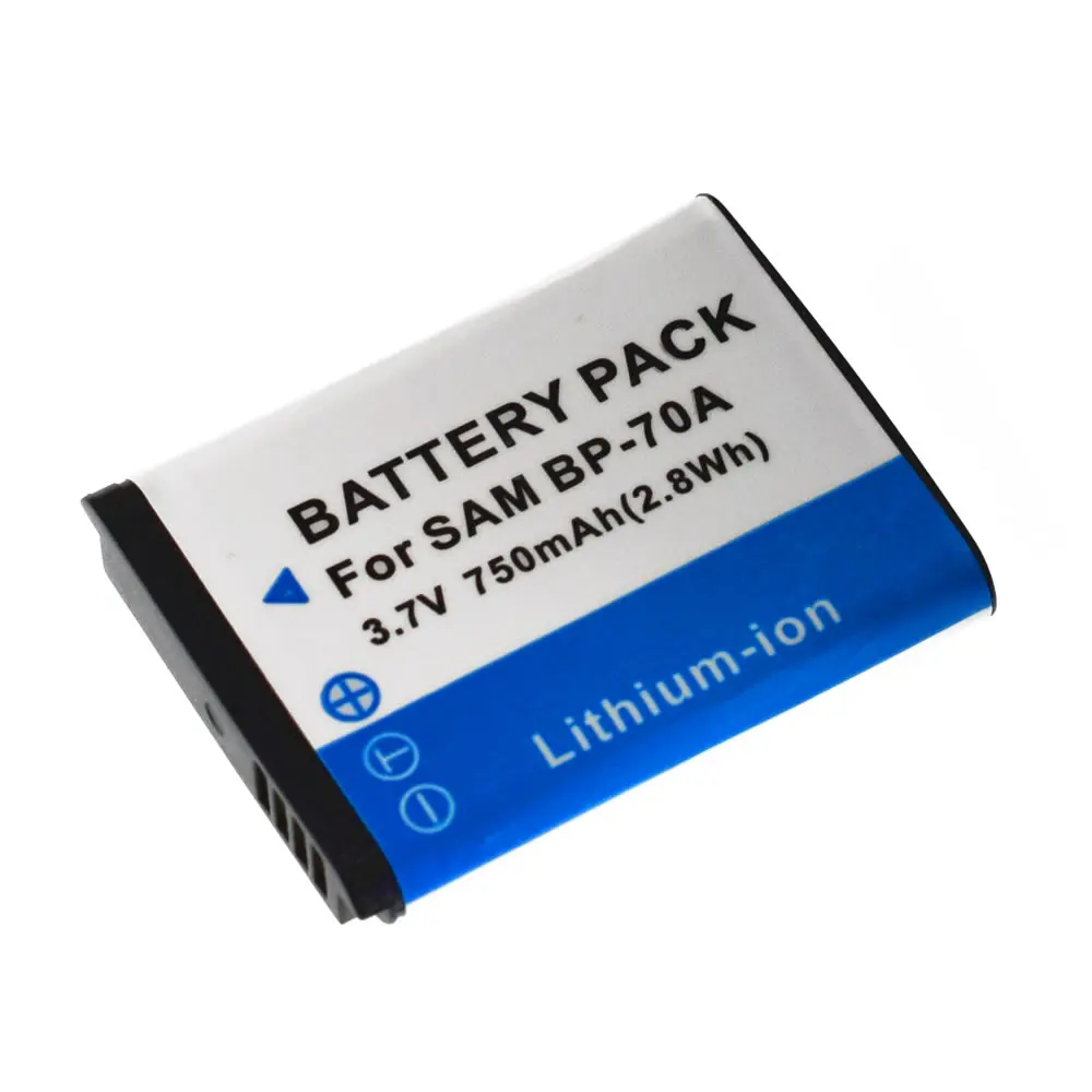 BP-70A Battery + Charger for Samsung SL50 SL600 SL605 SL630 TL105 TL110 TL205 WB30F WB31F WB32F WB35F WB50F WB51F WB52F WP10 | Электроника