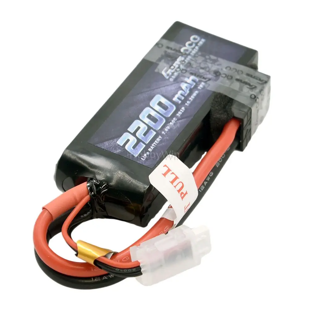 Литий-полимерный аккумулятор ACE 7 4 В 2S 2200 мА · ч 50C штекер TRX для радиоуправляемого