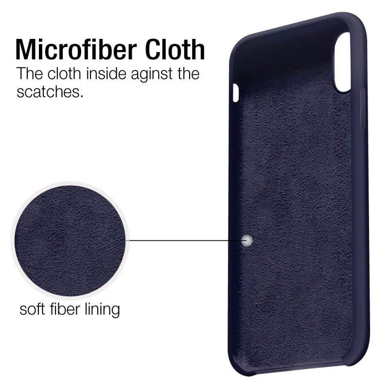Liquid Silicone Case For iPhone 11 Pro Max XS X Cover XR 8 7 6s Plus Original Official Cases Shockproof Movil Fundas | Мобильные