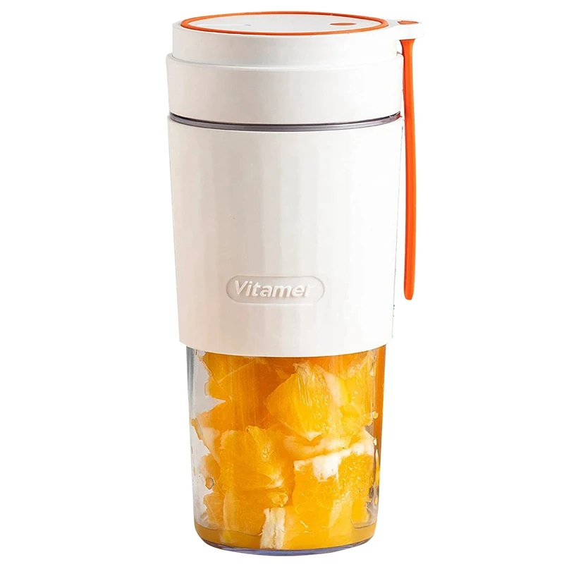 

Vitamer Portable Blender 300Ml,Juicer Milkshake Blender Conveniently Juicer Cup for Lightweight and Stylish, or Carrying Around