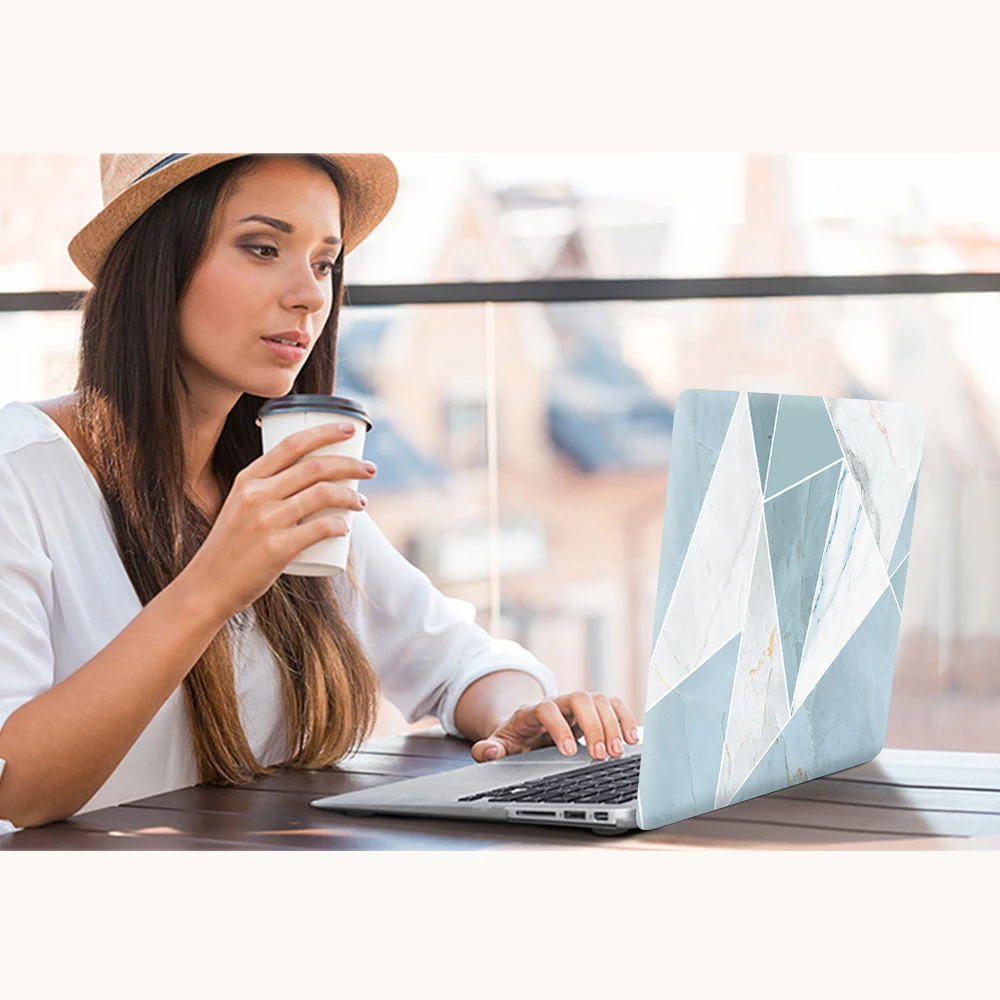 Marble Laptop Case For MacBook Pro 13 15 Touch Bar Hard PVC Protection Funda Mac Book Cover | Компьютеры и офис