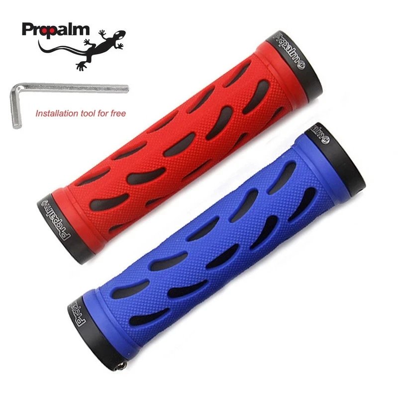 Тайваньские ручки на руле велосипеда с возможностью блокировки Propalm для шоссейных велосипедов MTB Grip Manopole Резиновые амортизирующие мягкие Bicicleta Ciclismo на.