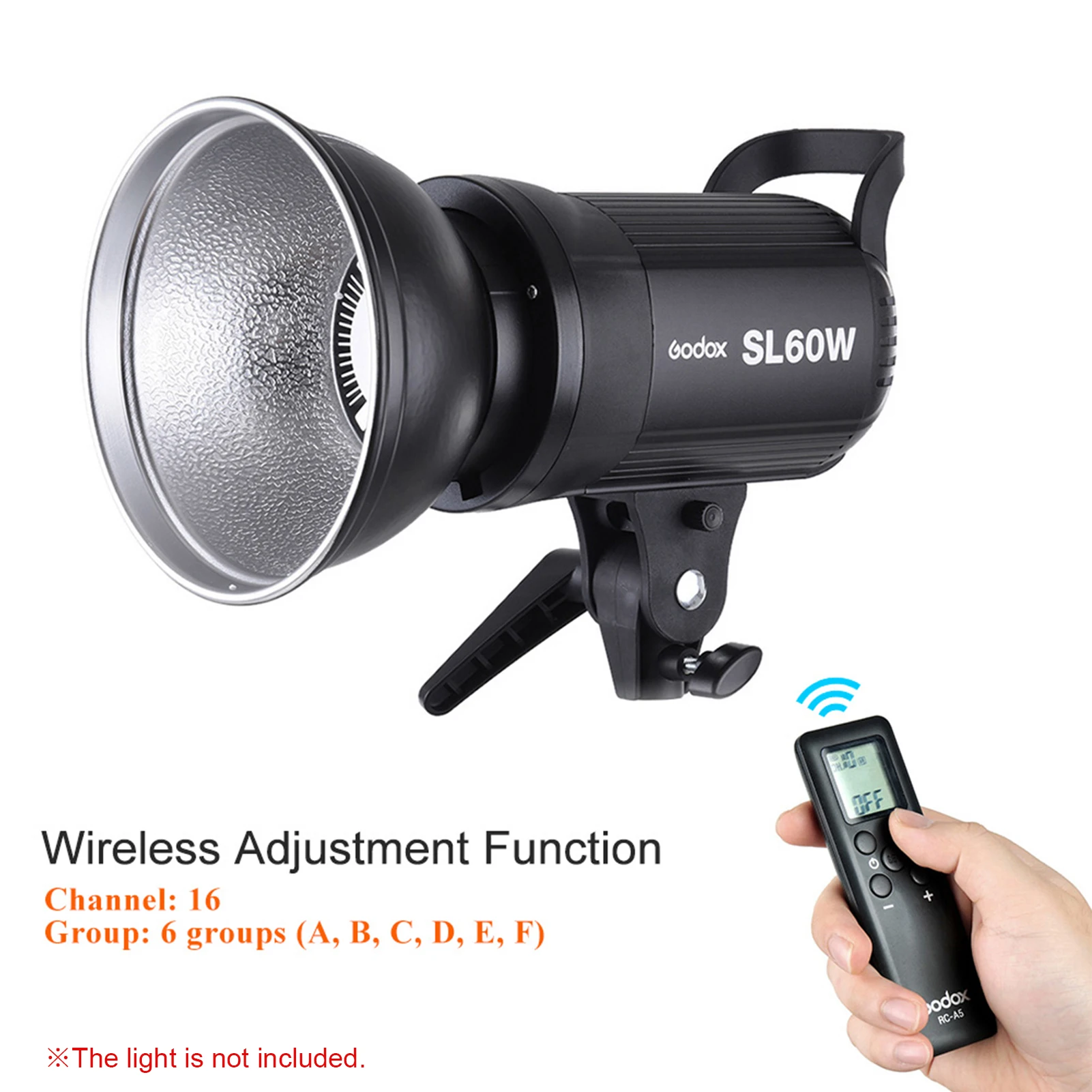 Пульт дистанционного управления Godox RC-A5 для SL-60W SL-100W SLB60W LED308IIW/Y/C LED500W/Y/C LEDP260C LC500 FL150S