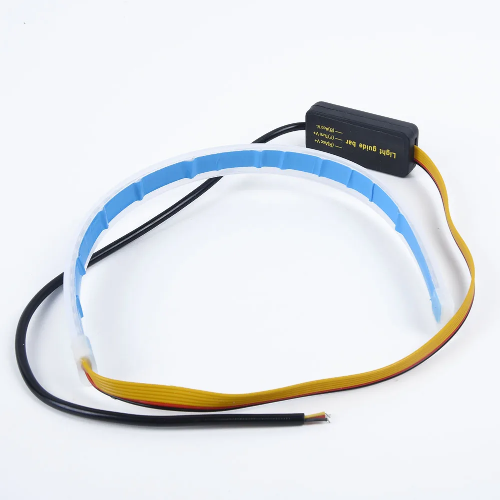 1/2 шт ультратонкий Автомобильный светодиодный головной светильник дневного