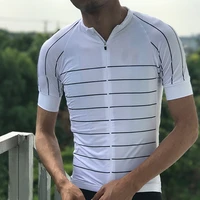 mens stripes summer cycling jersey cycling clothing quick drying racing mtb bicycle jersey bike uniform triathlon sportswear