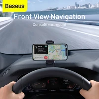 baseus car phone holder for car center console universal phone holder for 4 7 6 5 inchs car mount adjustable car phone stand