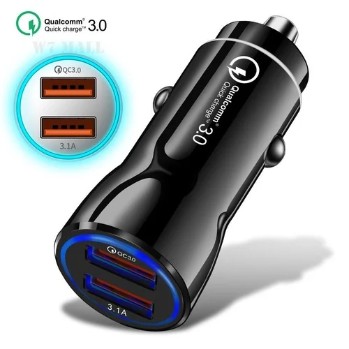 Двойной зарядное устройство USB быстрая зарядка 3 0 Быстрая для IPhone X 7 8 samsung S9 huawei
