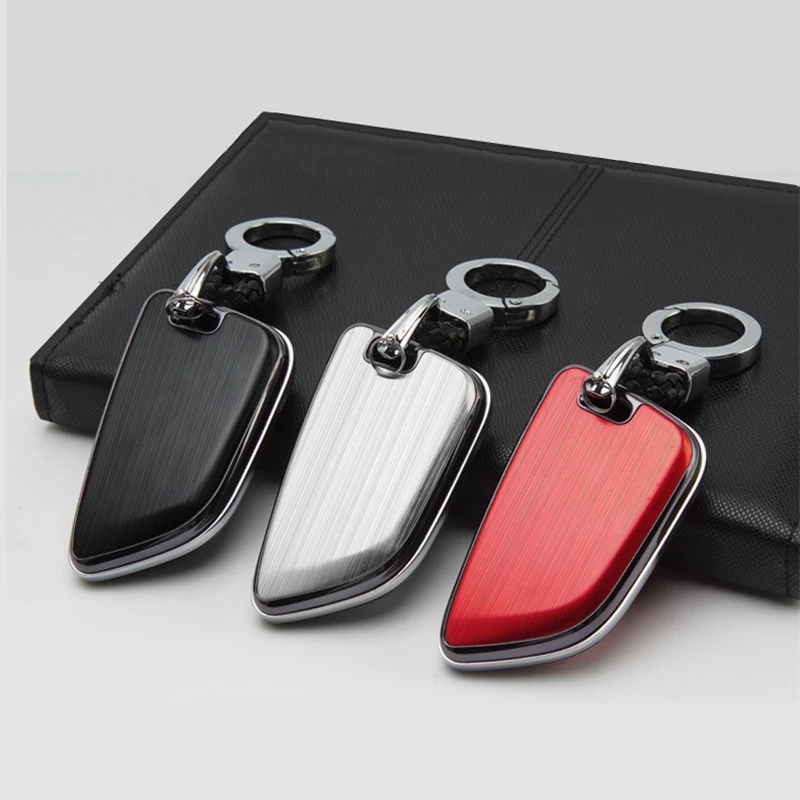 Световой Алюминий брелок для автомобильных ключей Чехол BMW F10 F20 F30 1 3 4 5 6 7 серия X3 X4