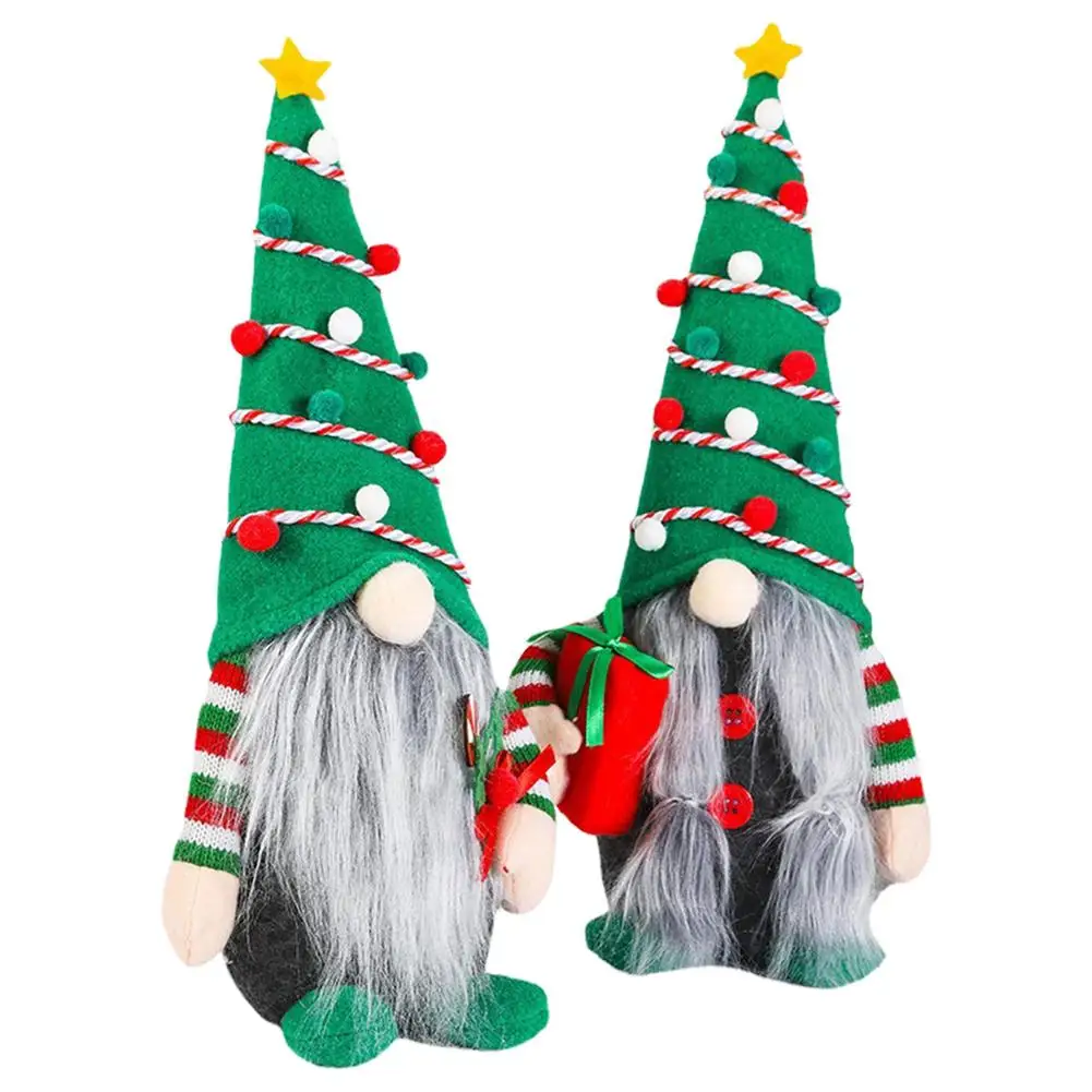 

Gnome Plush Elf Toys 2 PCs Christmas Gnome Gifts Sturdy And Soft A Perfect Christmas Gifts For Children Friends Add Much Fun