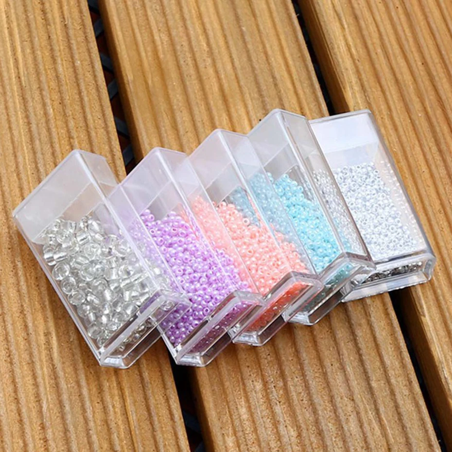 Набор для алмазной живописи контейнер бисера Стразы с 42 ячейками | Дом и сад
