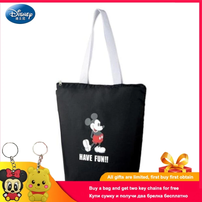 Многофункциональная сумка на плечо с принтом Диснея для мам улицы нейлоновая