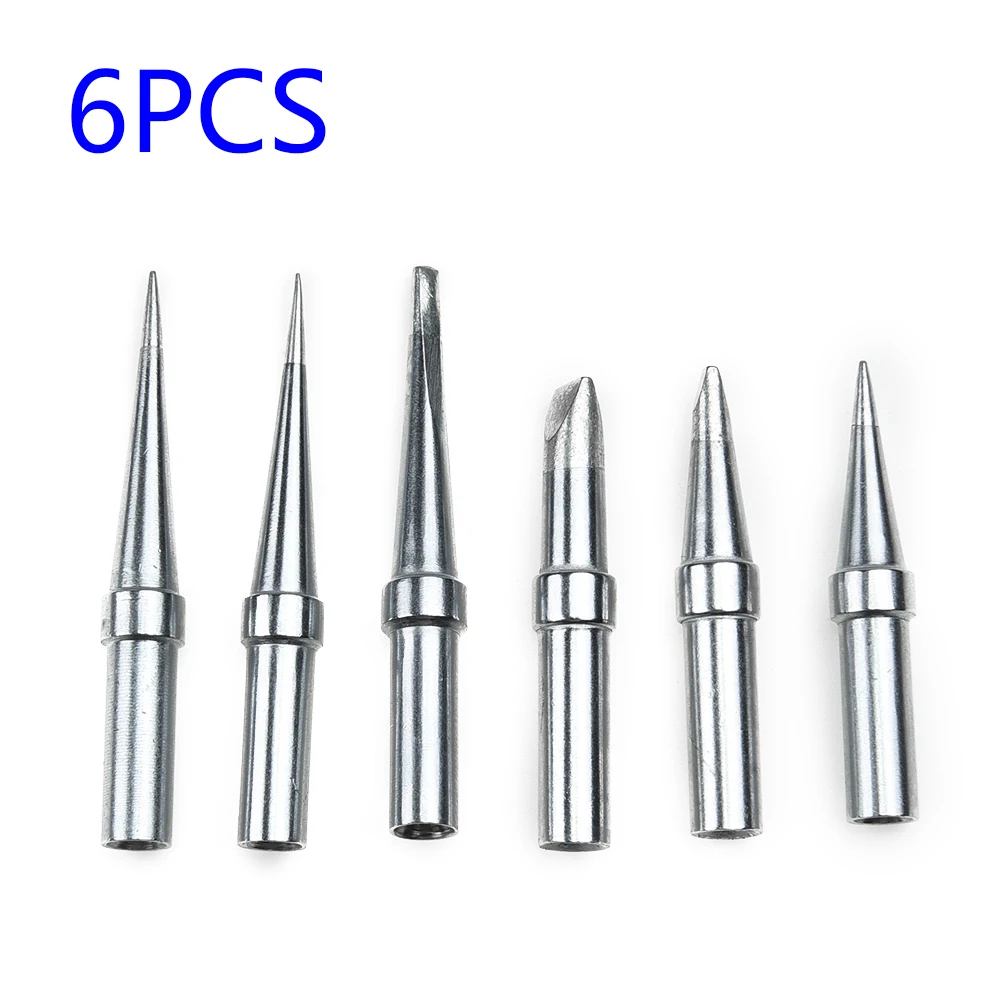 

6pcs Tip For Soldering Iron Solder Tips Soldering Station Replacement Accessories For Weller ET 50 WE1010NA ET Welding Iron