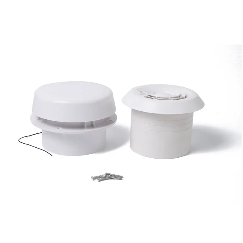 

Trailer roof Air Ventilation Round vent for RV Caravan mini Vent fan with low noise and strong wind 12V