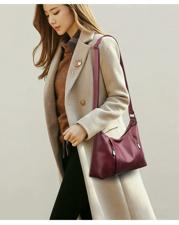 

2021 New Fashion Simple Mummy Bag Shoulder Messenger Bag