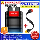 THINKCAR Thinkdiag July version полная система OBD2 считыватель кодов OBDII диагностический инструмент 16 Сброс pk AP200 easydiag golo