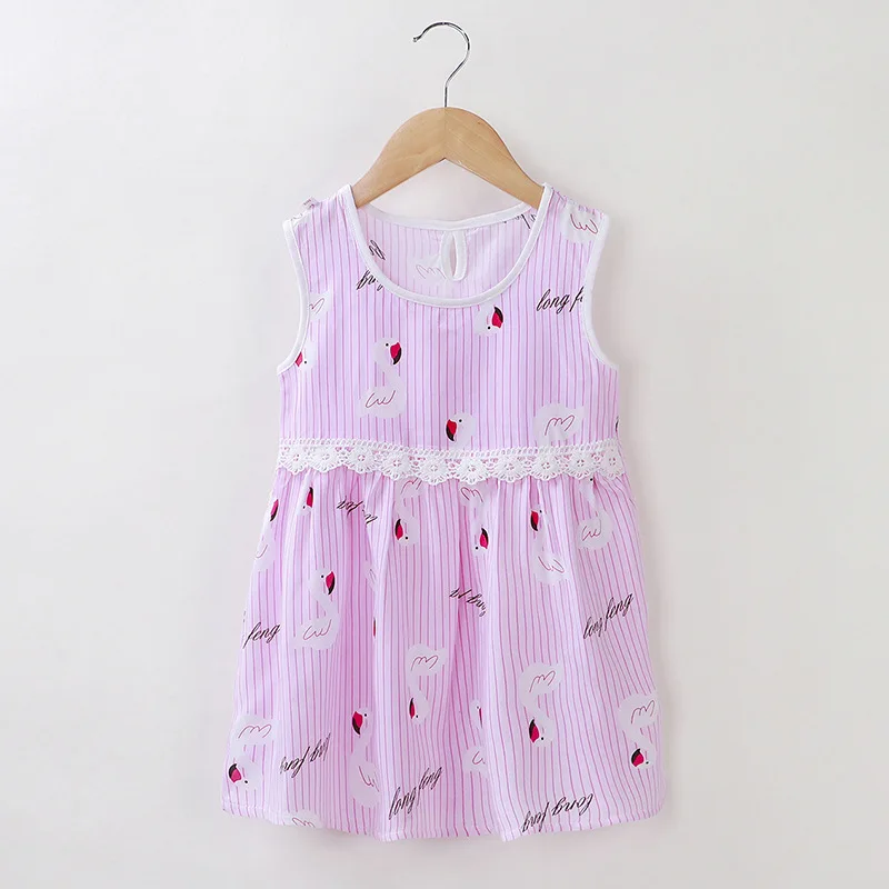 2019 платья для маленьких девочек летнее кружевное детское платье принцессы с