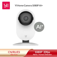 YI 1080P Gia Camera IP Thông Minh Video Cam Với Montion Phát Hiện Camera Wifi An Ninh Bảo Vệ Camera Cho Thú Cưng chó Mèo Cam