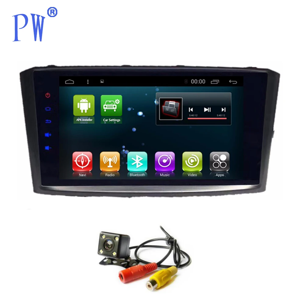 Android 8 1 автомобильное радио GPS Navi для Toyota Avensis 2004 2008 автомобильный мультимедийный