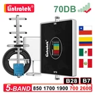 Lintratek 5 пятиполосный Репитер сигнала B28 700 850 1700 1900 2600 B7 LTE CDMA 2G 3G 4G Celular усилитель антенны Yagi Комплект Усилителя