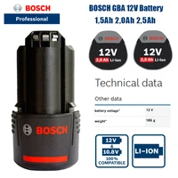 bosch rechargeable hand drill lithium battery voltage 12v 1 5ah 2 0a impact drill hand drill accessories