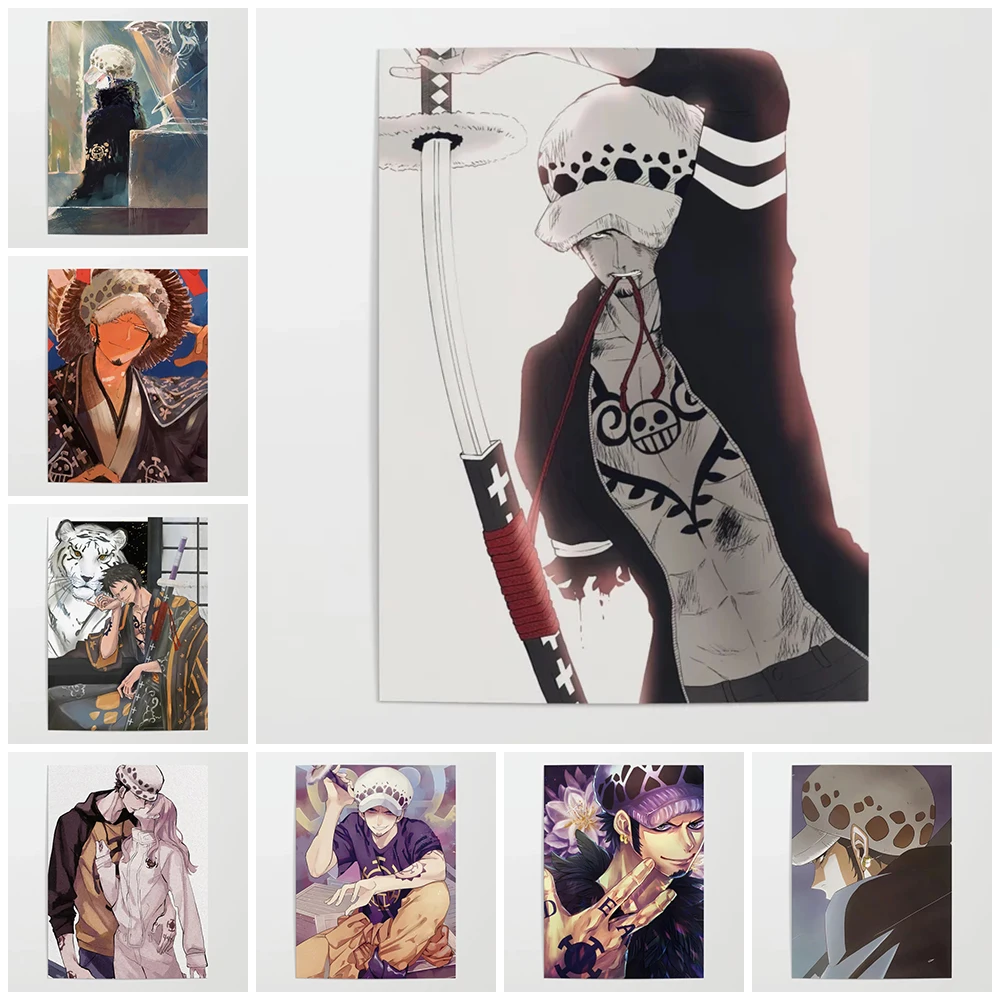 HD Декор для дома цельный Трафальгар печать Лев живопись японский анимационный