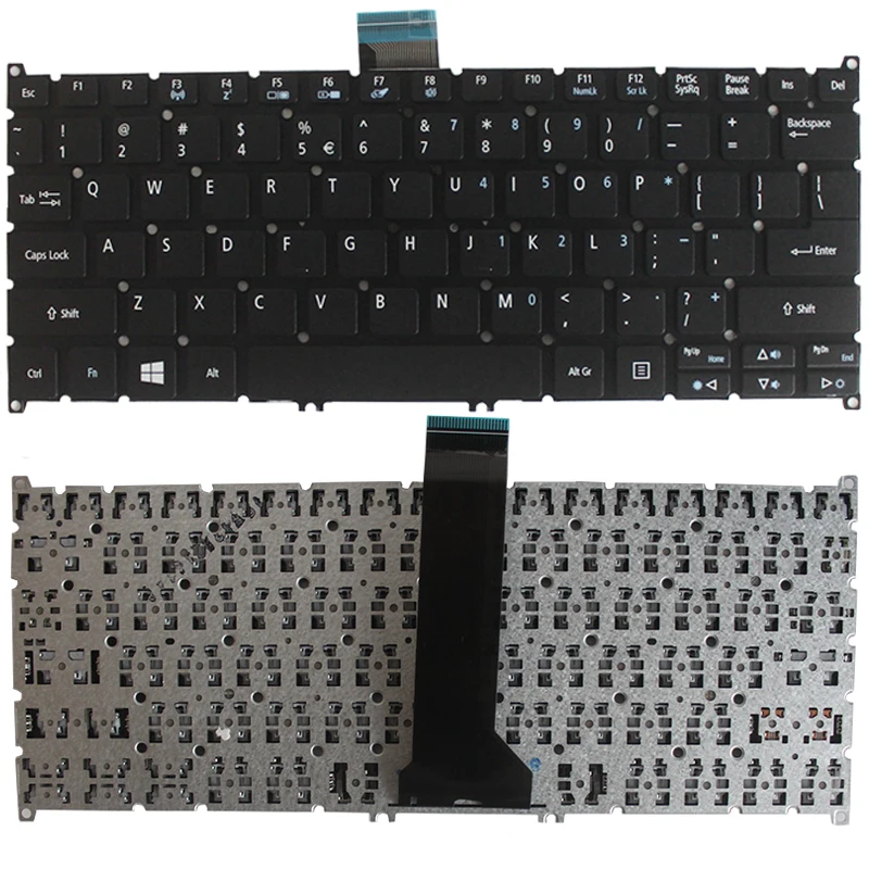Клавиатура для ноутбука Acer Aspire E3 111 C5SW V5 122 122P 132 132P V13 V3 371 E11 112 на английском