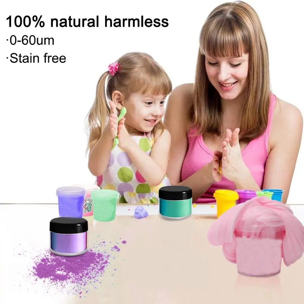 24-Color Mica Powder 10g/0.35oz for Epoxy Resin Pigment Powder: Soap Making, Paint, Nail Polish & Adhesive Pigments image 6