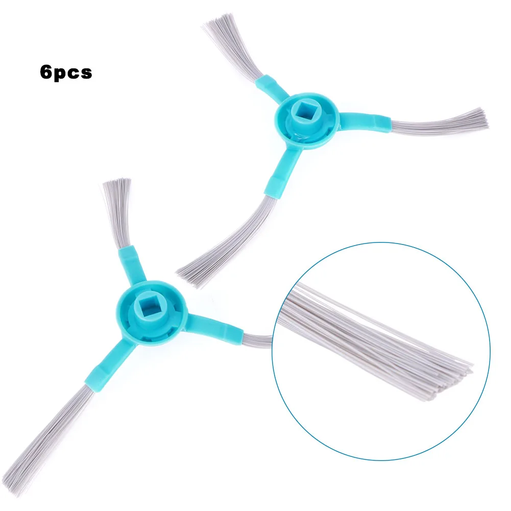 

6Pcs Side Brush Replacement Fit for Conga 3090 3490 4090 Household Cleaning Robot Sweeper Vacuum Cleaner Parts Accessories