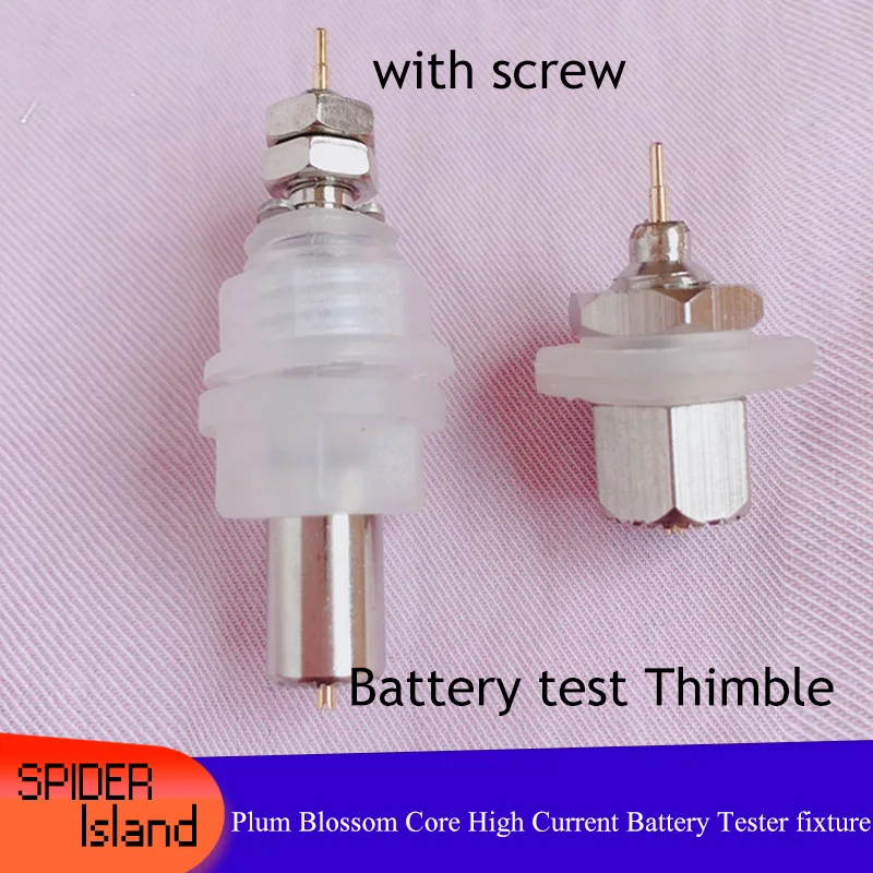 30pcs Screw Positive Negative Battery Thimble for Cabinet Fixture Discharge / Charging Fixture High current 18650 Probe Thimble