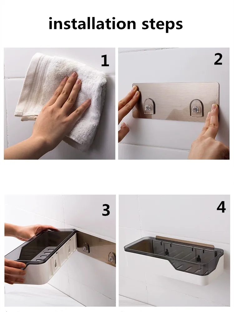 

free punch toilet rack suction cup wall bathroom storage rack toilet toilet wall-mounted Desktop Hot styles