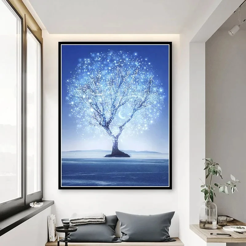 

5D Painting Embroidery Diamond Large Full Drill Animal Rhinestone Picture Mosaic Decoration New DIY Quality Scenery Round Art