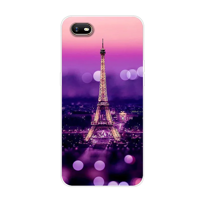Чехол для OPPO A1K милый мультяшный мягкий прозрачный бампер из ТПУ чехол CPH1923 A 1 K