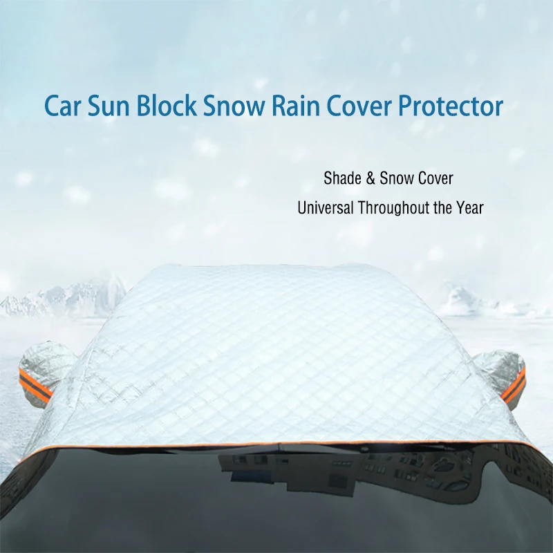 

Водонепроницаемый лобовое стекло автомобиля крышка зеркала заднего вида RV Кемпер фургон внедорожник УФ солнцезащитный козырек падение сн...