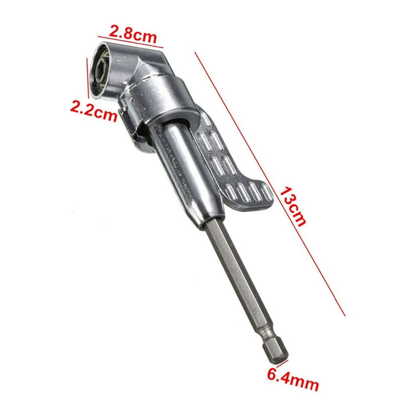 

3pcs/Set 130mm 105 Angle Hex Shank Screwdriver Bits Flexible Shaft Holder Tools