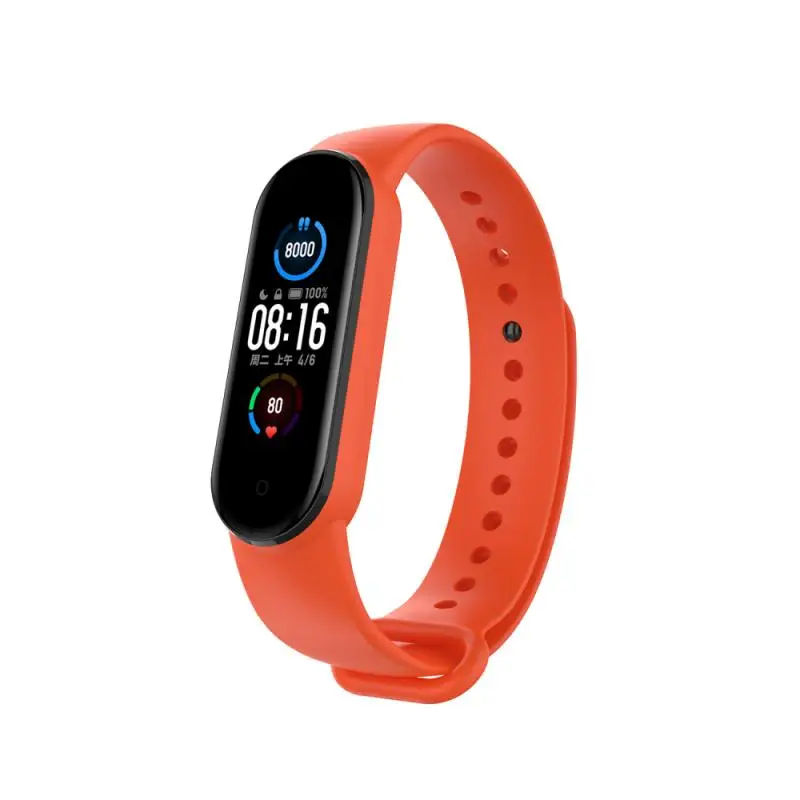 Ремешок для Mi Band 5 ремешок Xiaomi силиконовый браслет NFC спортивный