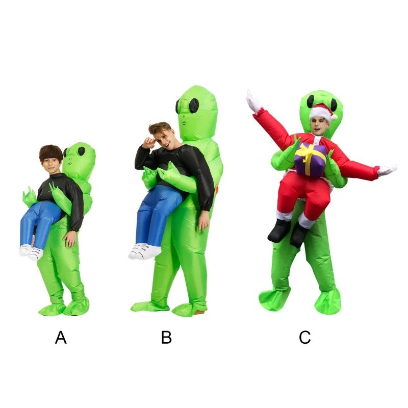 

Halloween Alien Inflatable Costume Adult Children Halloween Performance Costume Party DIY Decorations Supplies