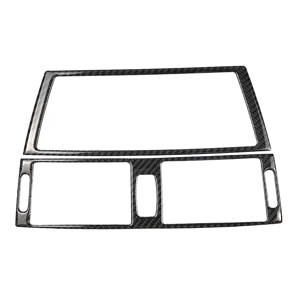 

Для BMW e70 e71 X5 X6 2008-2013 отделка рамы для навигационной приборной панели из углеродного волокна