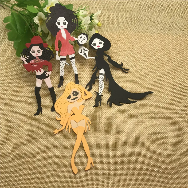 Модные женские металлические Вырубные штампы для рукоделия вырезанные тисненые