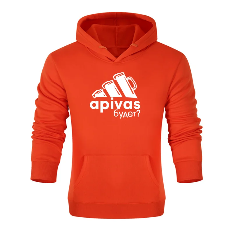 

Brand printing Men Fleece Colorful Hoodies 2021 Autumn Mens Hip Hop Solid Hooded Sweatshirts Korean Fashions Winter Hoodie