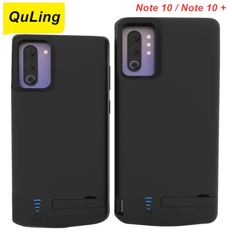

QuLing For Samsung Galaxy Note 10 Battery Case Note 10 + Battery Charger Bank Power Case For Samsung Note 10 Pro Battery Case
