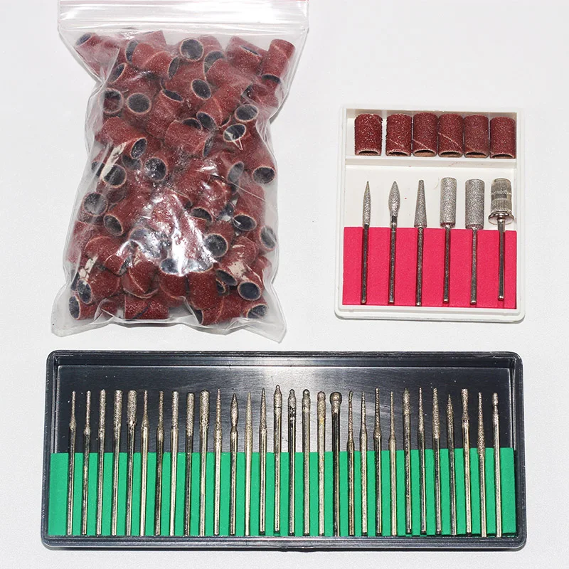 Electric Nail Drill Machine Manicure Drills Accessories Pedicure Kit File Bit Art Tools | Красота и здоровье