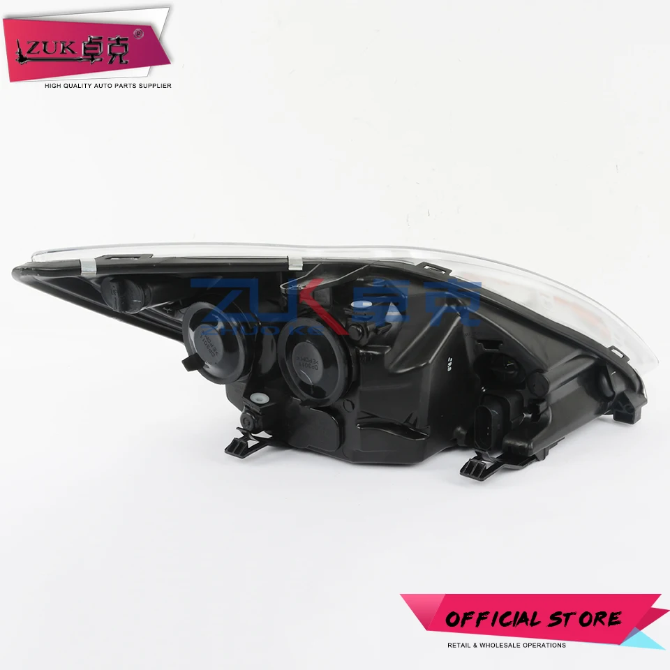 Налобный фонарь ZUK налобный в сборе для Ford Focus MK2 2009 2010 2011 2012 2013 2014 седан хэтчбек