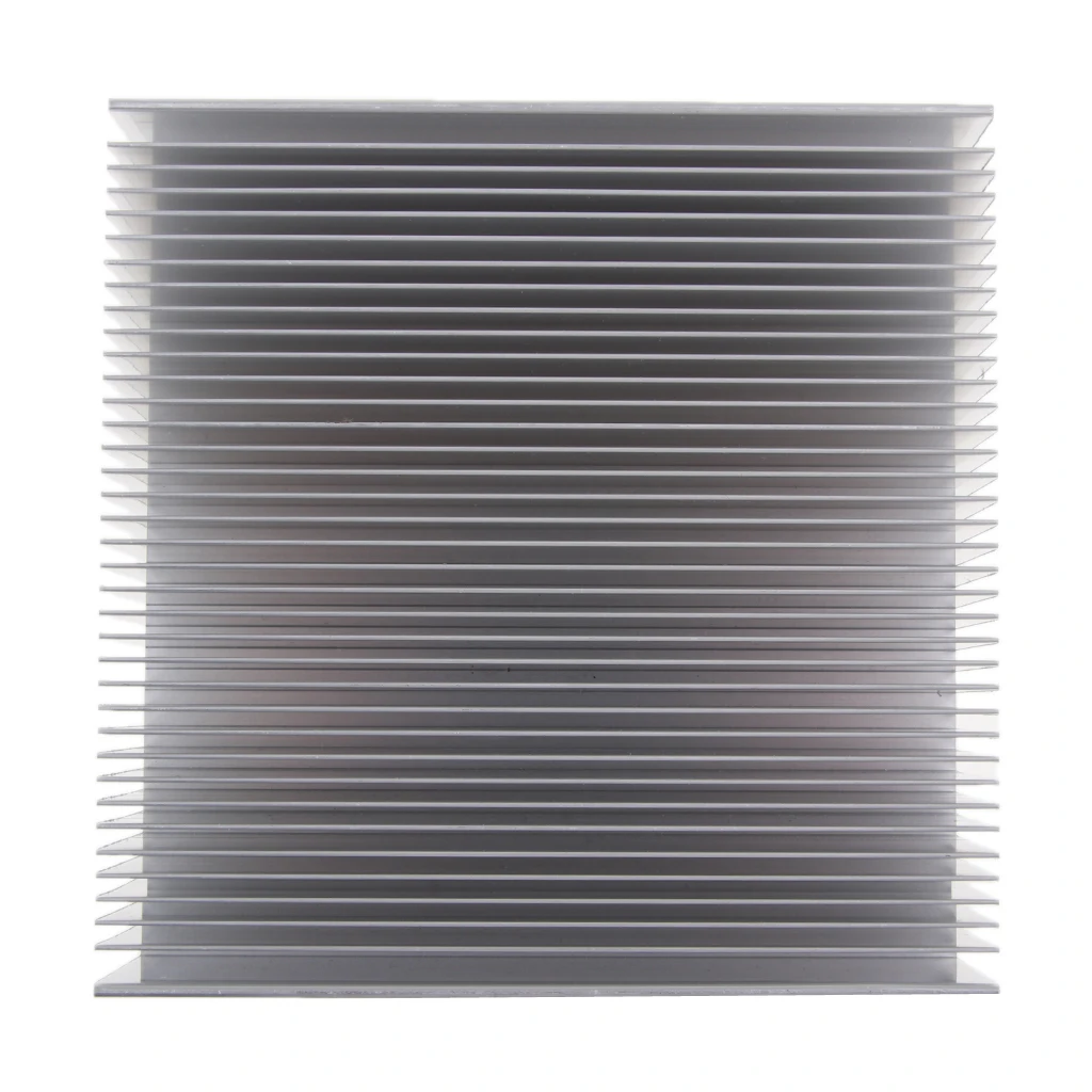 

125*125*45mm Cooling Fin, Aluminum Heat Sink Radiator for CPU RAM 100W IC LED Power Amplifer ect.