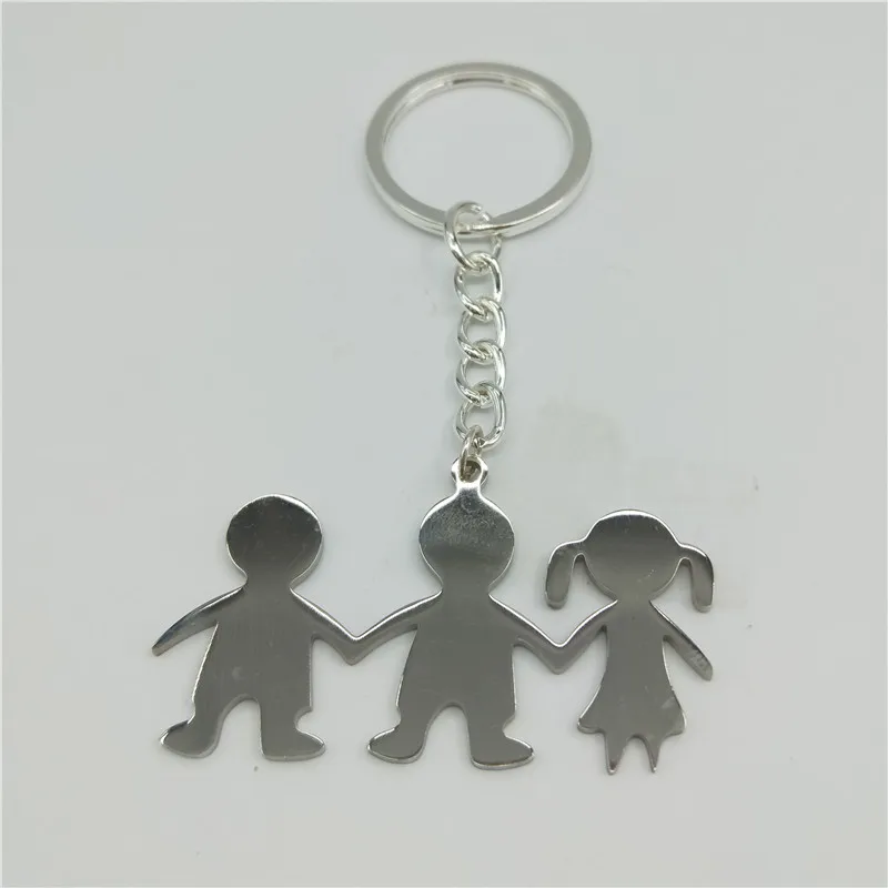 2019 модный новый семейный карабин для ключей из нержавеющей стали мальчиков и