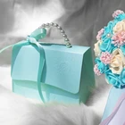 Портативные подарочные коробки, высококачественный Подарочный пакет для конфет, Подарочный пакет для детского праздника, коробки для упаковки конфет и шоколада на свадьбу, день рождения