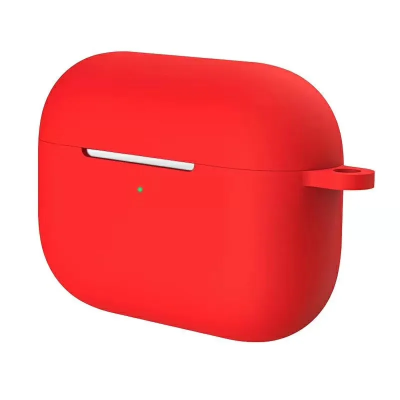 Мягкий силиконовый чехол наушники для Apple Airpods 1 2 3 Bluetooth беспроводные коробка