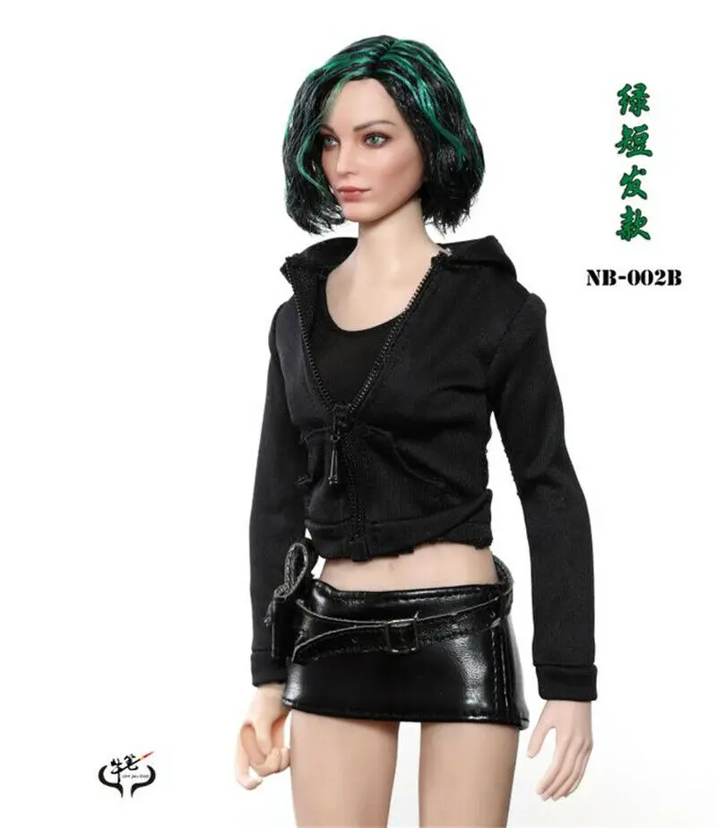 Корова игрушечные ручки NB-002B Polaris Emma женский рисунок 1/6 голова лепить зеленые