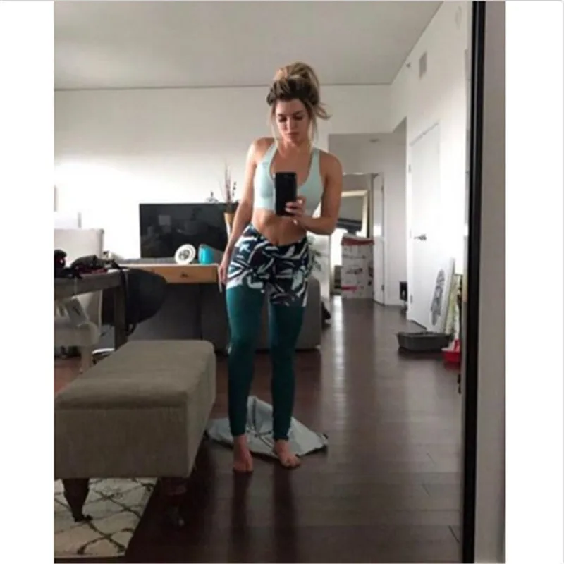 Fashion Women High Waist Fitness Leggings Stretch Print Pants Trousers |