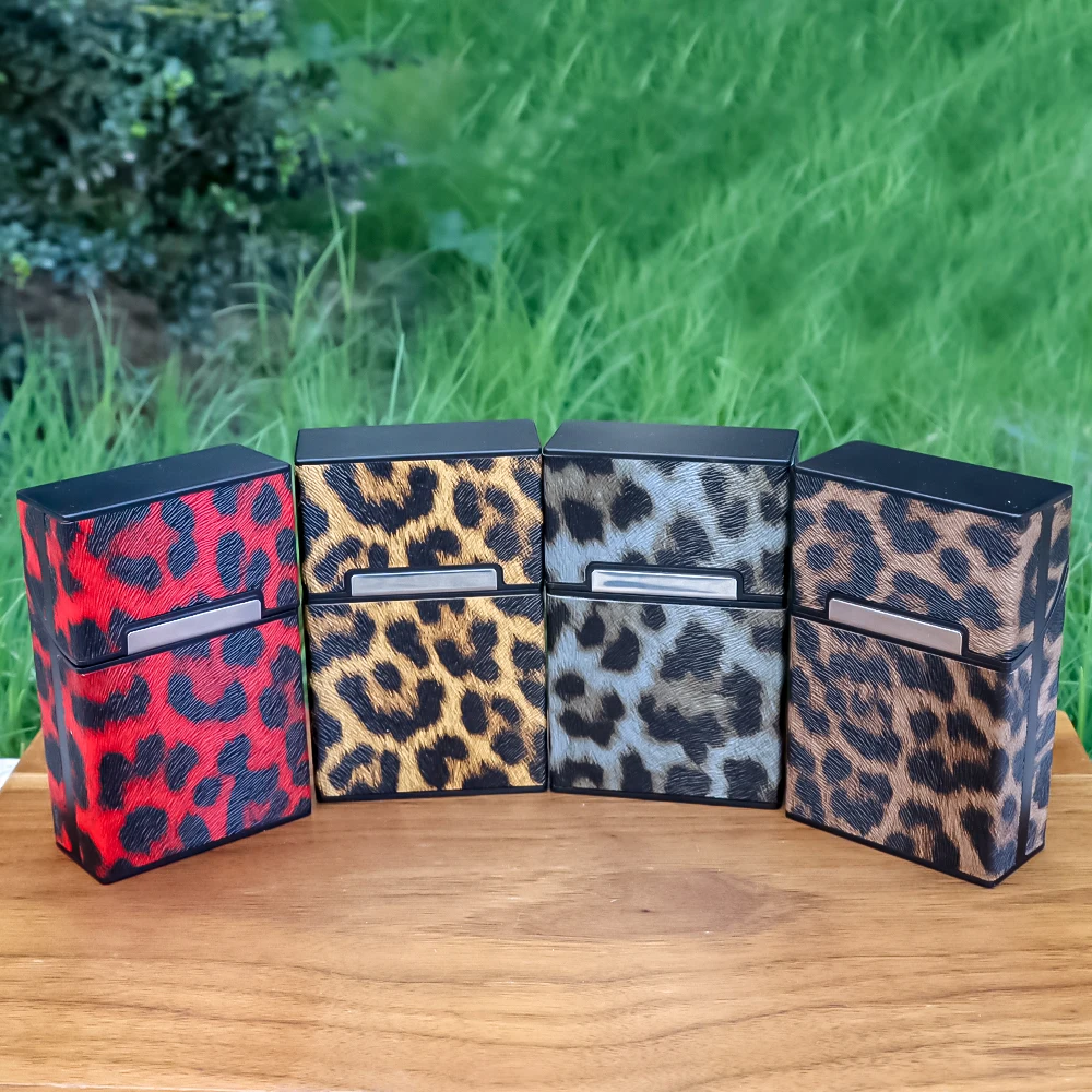 Hold 20 Cigarettes Cases Cover Creative Folio Cigarette Case Smoking Box Sleeve Pocket Tobacco Pack Cover Fashion Lady