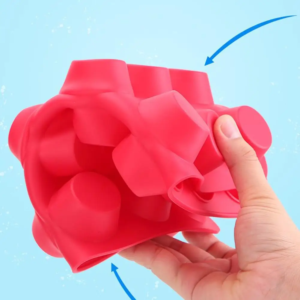 24 Сетки Силиконовый поднос для кубиков льда DIY форма пищевого класса